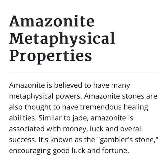 Amazonite Stone beads Bracelet Handcrafted healing jewelry 🍃 - Picture 2 of 4